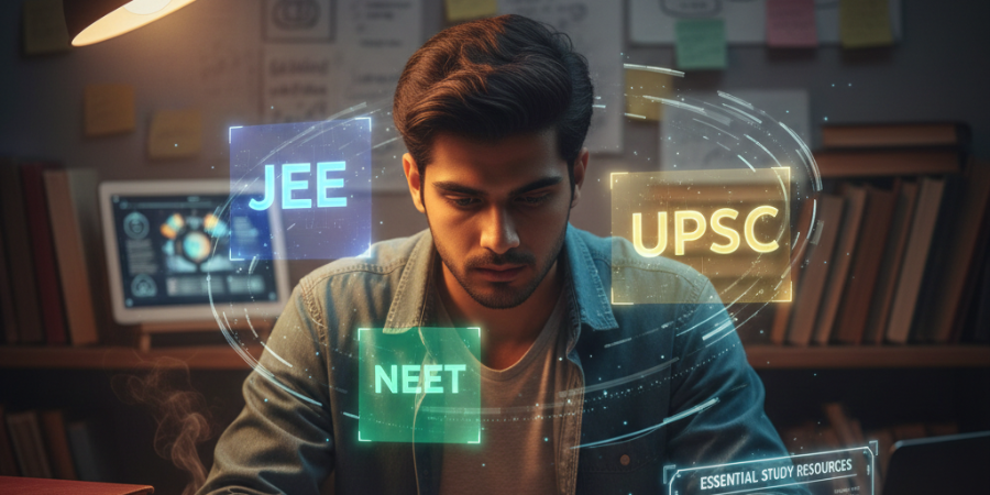 Study resources for JEE/NEET/UPSC
