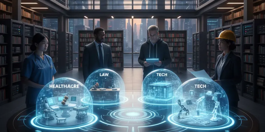 Niche Industry Guides: Healthcare, Law & Tech Career Research